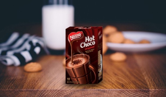 Bột Cacao Hot Choco hộp 240gram (10 gói x 24gram) - Nestle