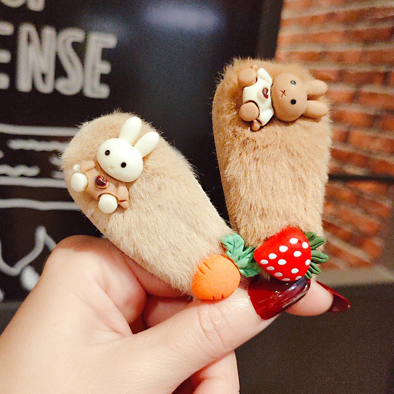 Kẹp Tóc Nữ Hoạt Hình Handmade 20x House