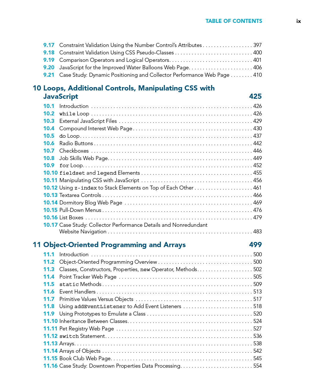 Web Programming with HTML5, CSS, and JavaScript
