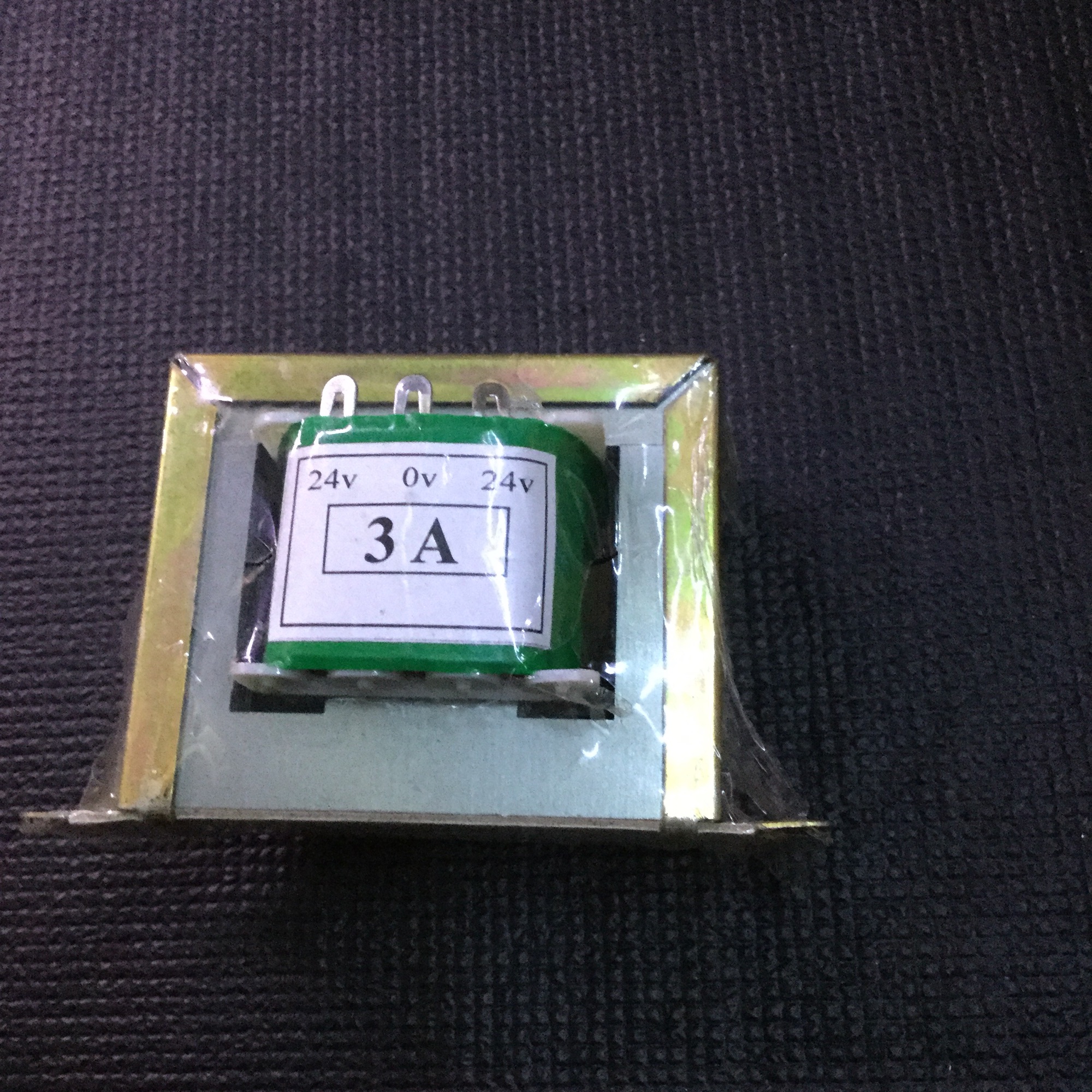 Biến áp nguồn 3 A (24-0-24 v) đối xứng (1 chiếc)