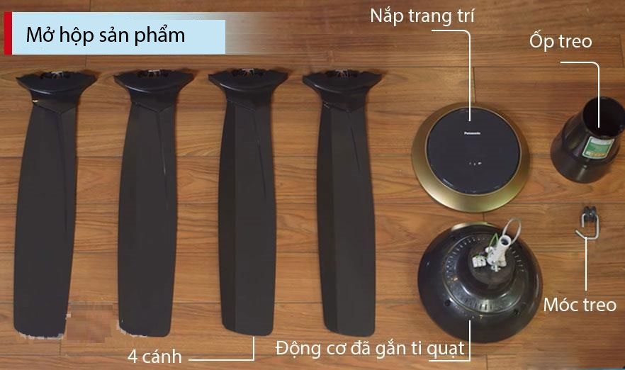 Quạt trần 4 cánh F-56XPG Panasonic