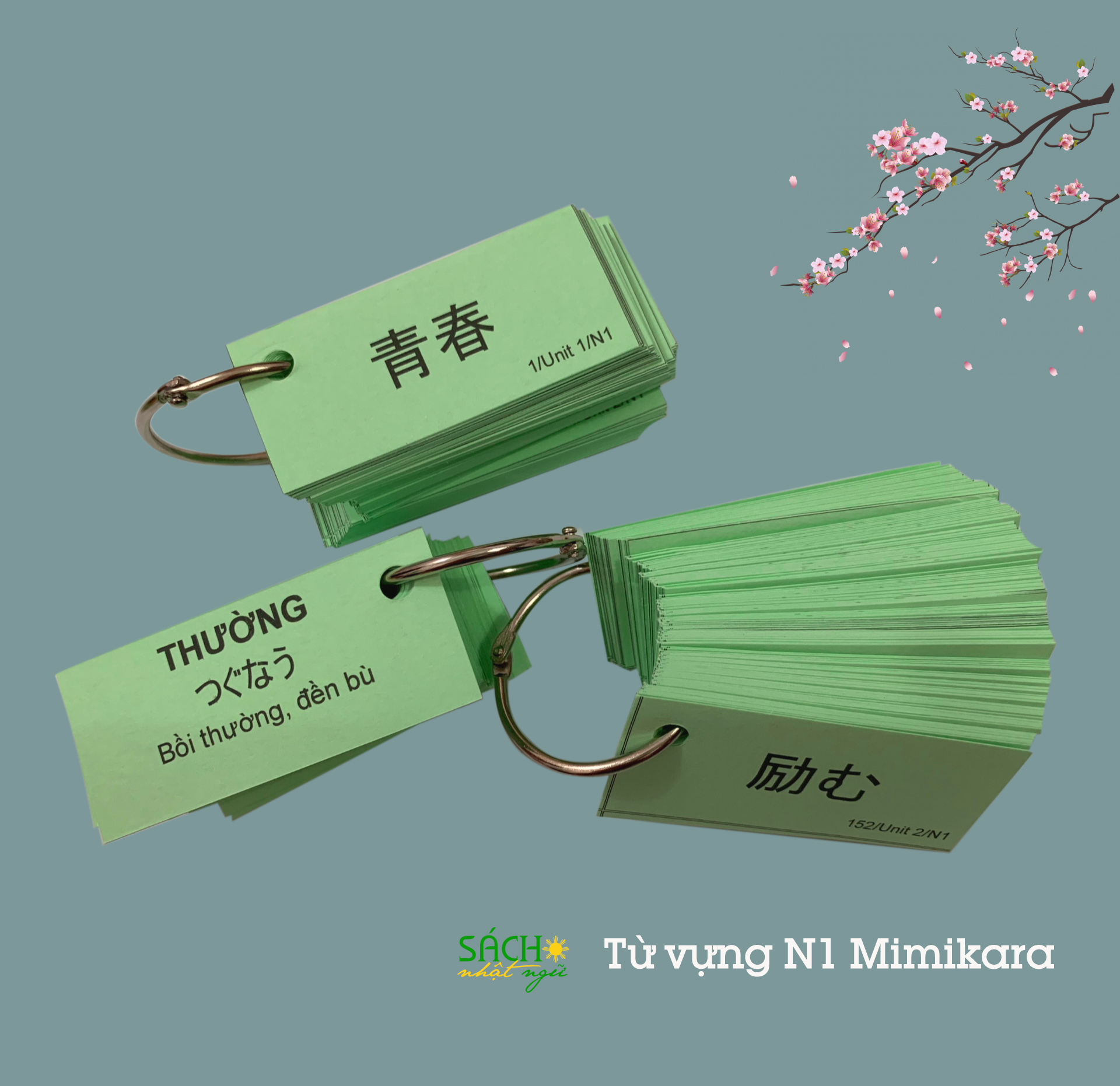 [HCM]Flashcard từ vựng N1 Mimikara