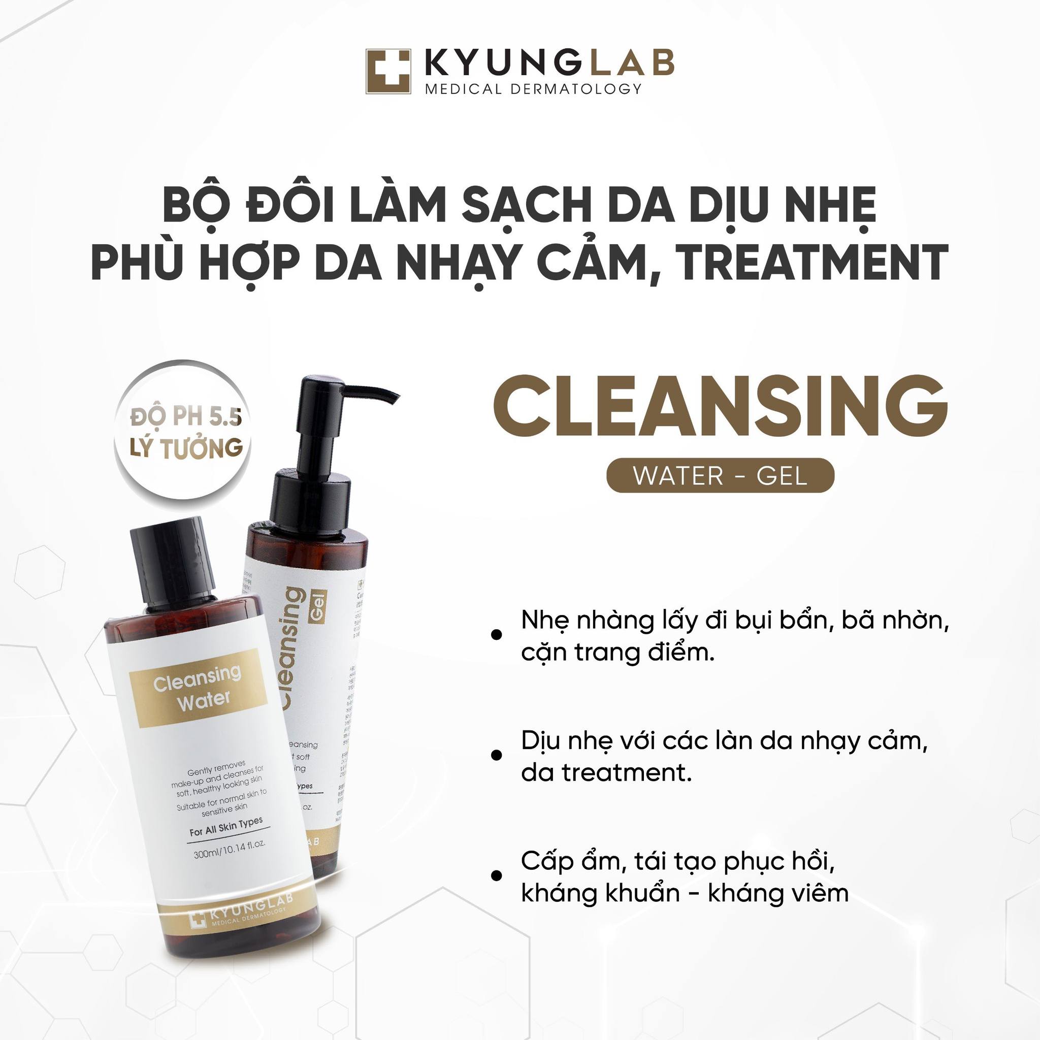 Sữa rửa mặt KyungLab Cleansing Gel 150ml