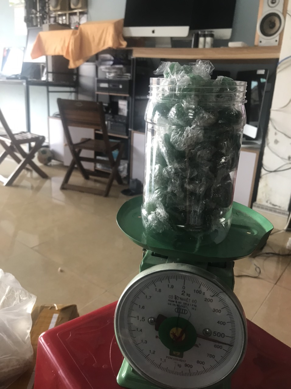 Kẹo bạc hà the mát tuổi thơ lọ 500gr