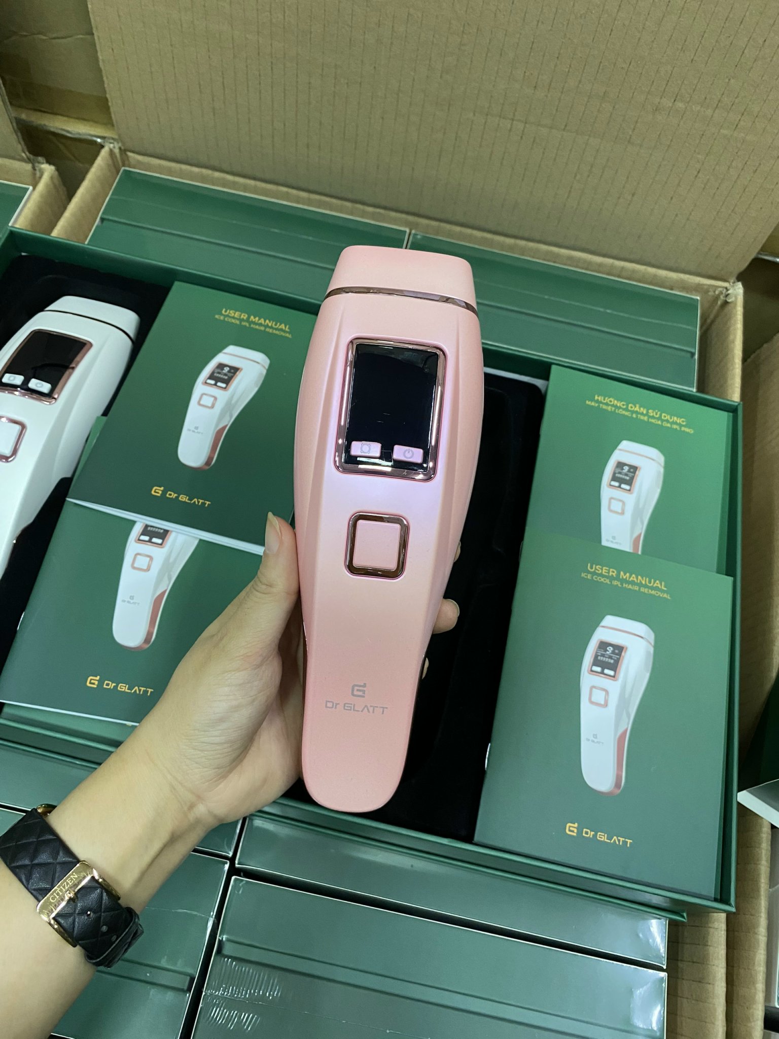Máy triệt lông Dr Glatt.IPL Pro