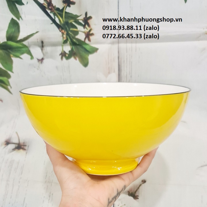 chén tô dĩa sứ vàng - chén tô dĩa sứ