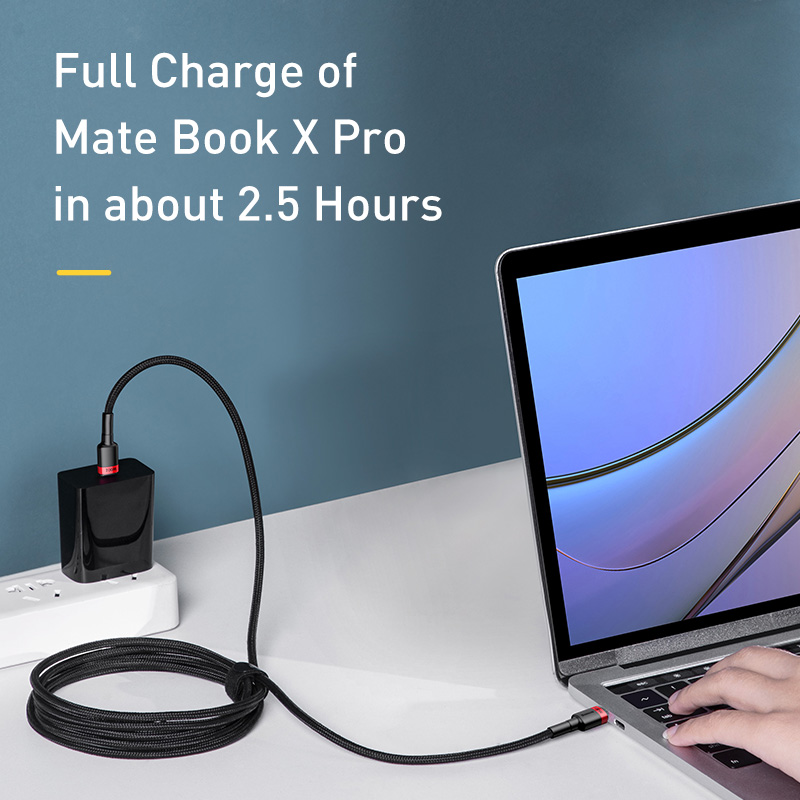 Cáp Sạc Nhanh BASEUS PD 100W Sạc Nhanh 4.0 Type C to Type C Dành Cho MacBook Pro iPad Xiaomi 9 8 Samsung HUAWEI
