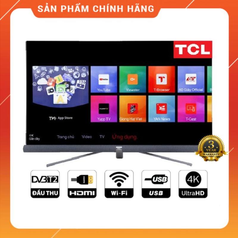 Bảng giá Smart Tivi TCL 49 inch Ultra HD 4K - Model L49C6-UF (Đen) Tích hợp DVB-T2, Wifi