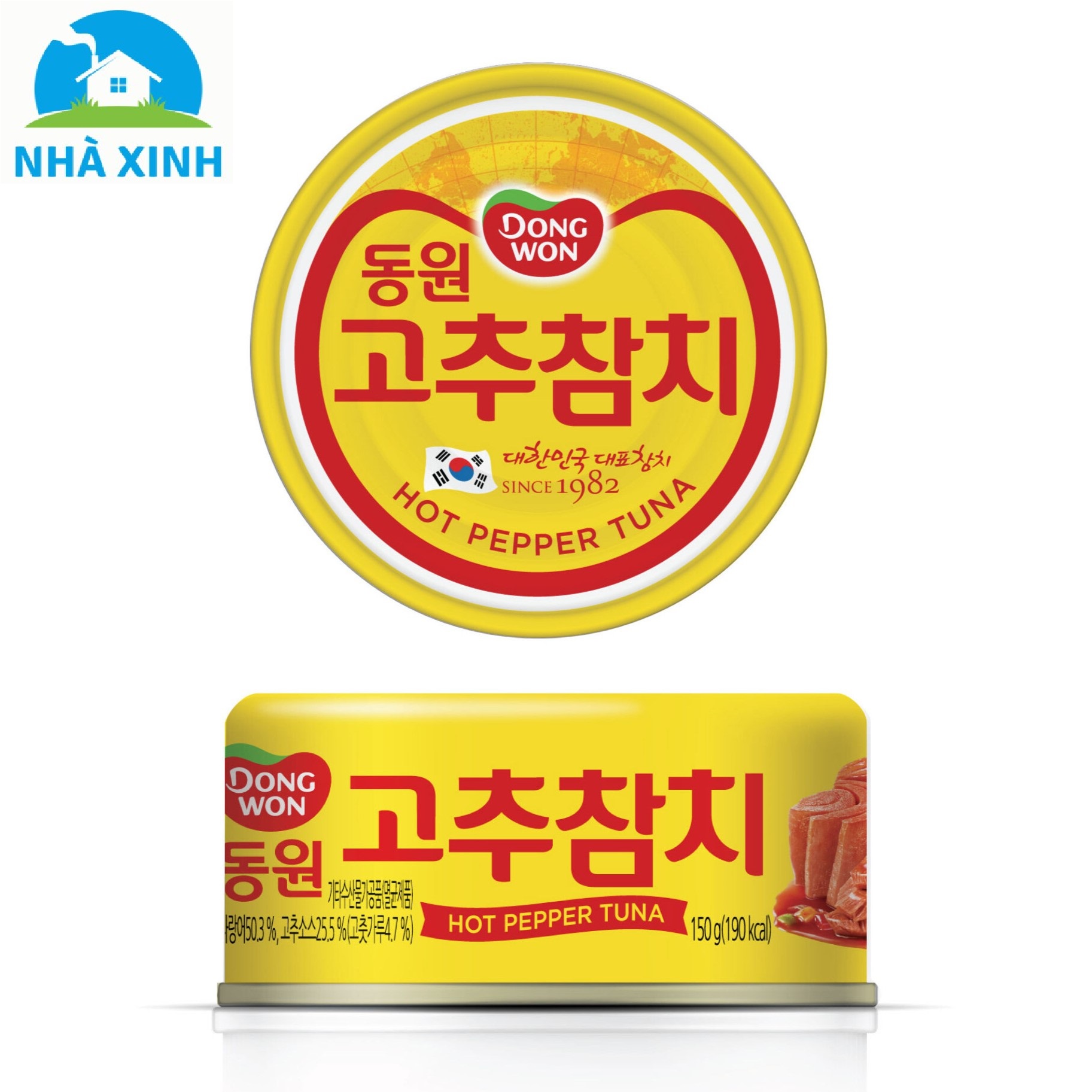 Cá ngừ Dongwon Hàn Quốc vị ớt cay (Hot Pepper Tuna)