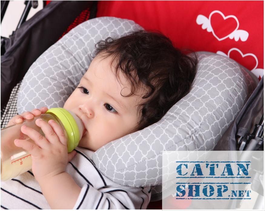 Cross-border for baby neck pillow baby headrest apple shape baby stroller / car seat dedicated