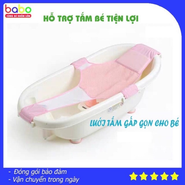 Lưới tắm gấp gọn cho bé an toàn gọn nhẹ