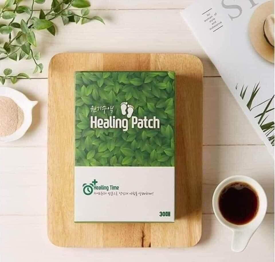 MIẾNG DÁN THẢI ĐỘC CHÂN HEALING PATCH HÀN QUỐC 30 MIẾNG