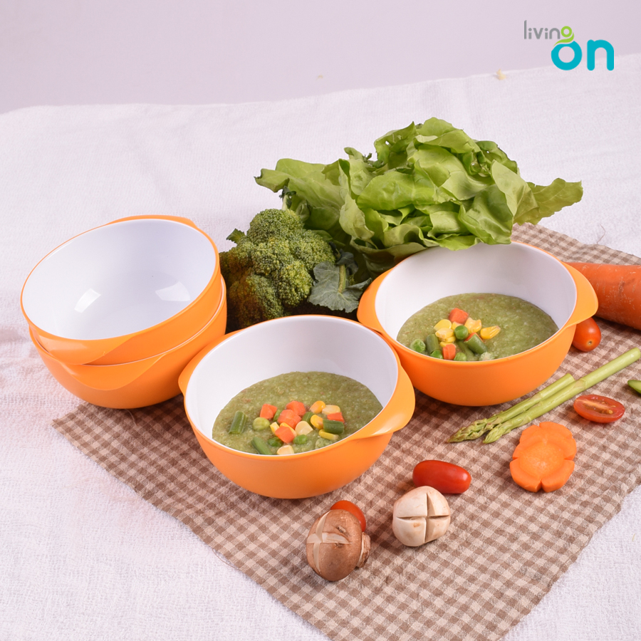 Bát nhựa màu sắc Orange BOWL