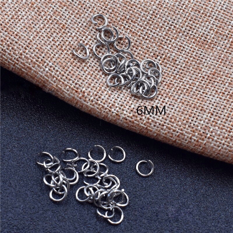 100 khoen hợp kim mở sẵn 6mm - mh598