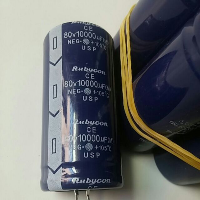 Tụ lọc nguồn 80v 10.000uf 3.5x7cm
