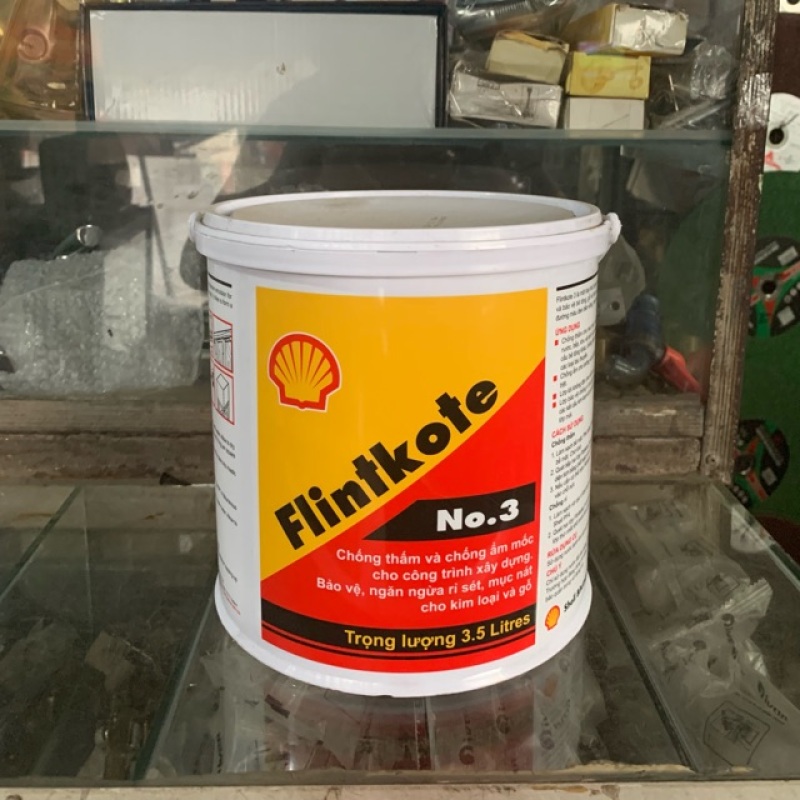 Sơn chống thấm flintkote 3.5 lít chất lượng đảm bảo an toàn đến sức khỏe người sử dụng cam kết hàng đúng mô tả