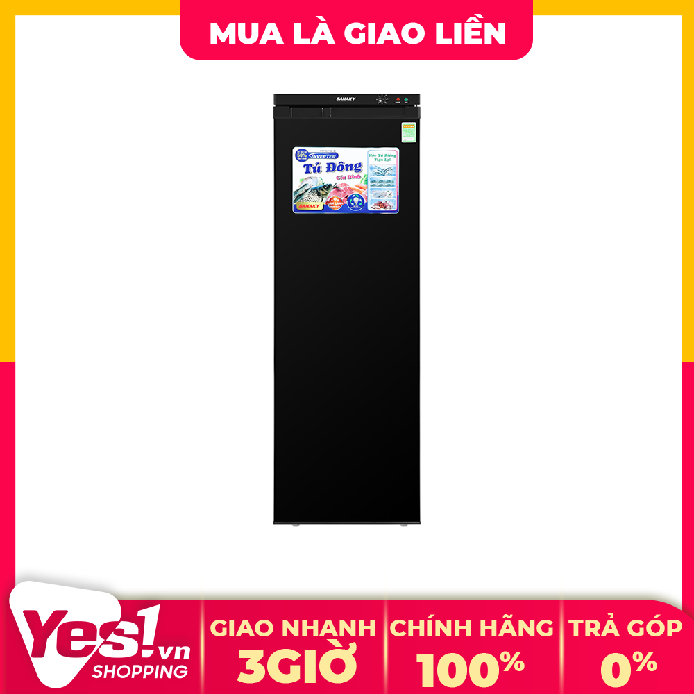 Vh-230vd3 - tủ đông sanaky inverter 213 lít td.vh230vd3 - bảo hành chính hãng - voucher 10% lên đến 800k