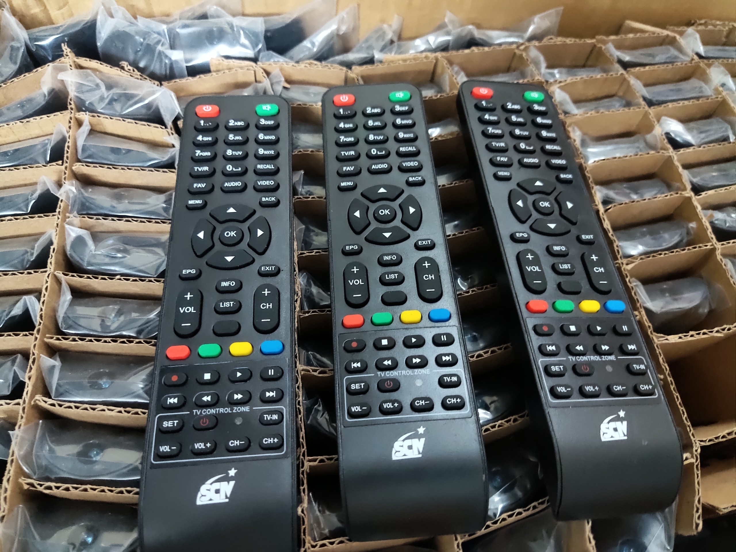 Điều khiển đầu SCTV   - Remote SCTV đầu kỹ thuật số