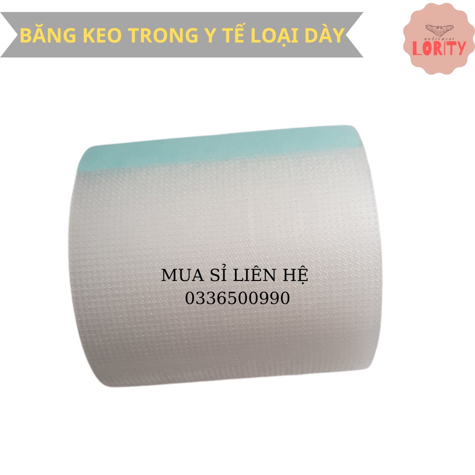 Cuộn băng dán ngực ,keo dán ngực trong suốt tomboy, keo nịt ngực trong suốt lority