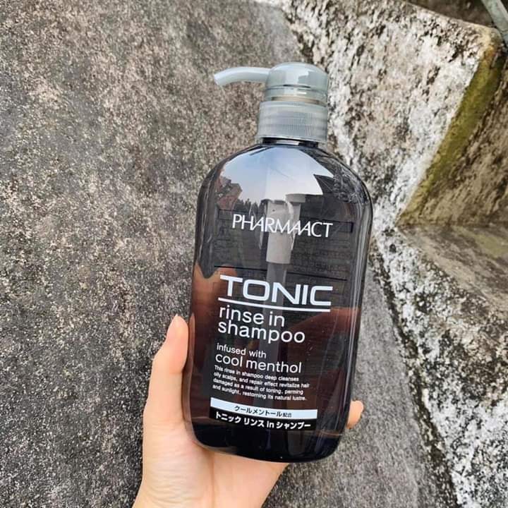 Dầu gội đầu nam tonic pharmaact nhật bản 600ml
