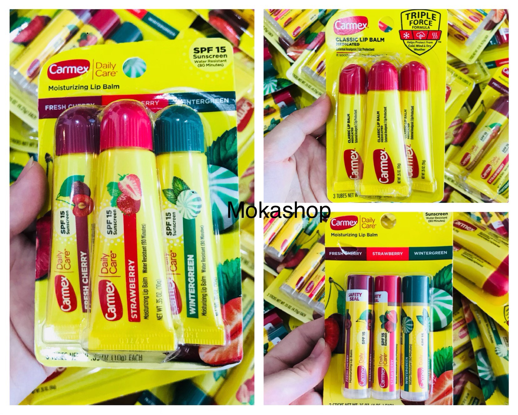 (Bill USA) Son dưỡng môi Carmex lip balm