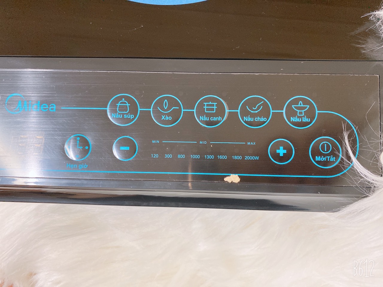 Bếp điện từ đơn Midea MI-B2016DA