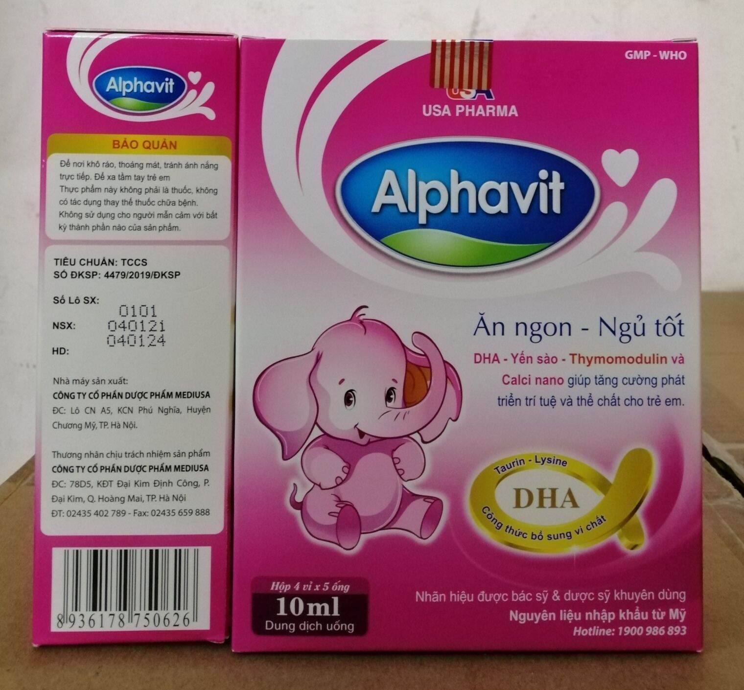 Siro Alphavit giúp ĂN NGON NGỦ TỐT
