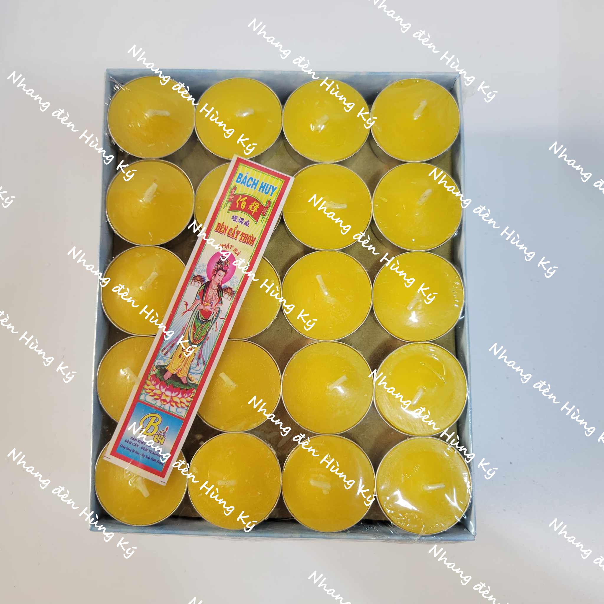 Nến tealight 100 viên cháy 4h