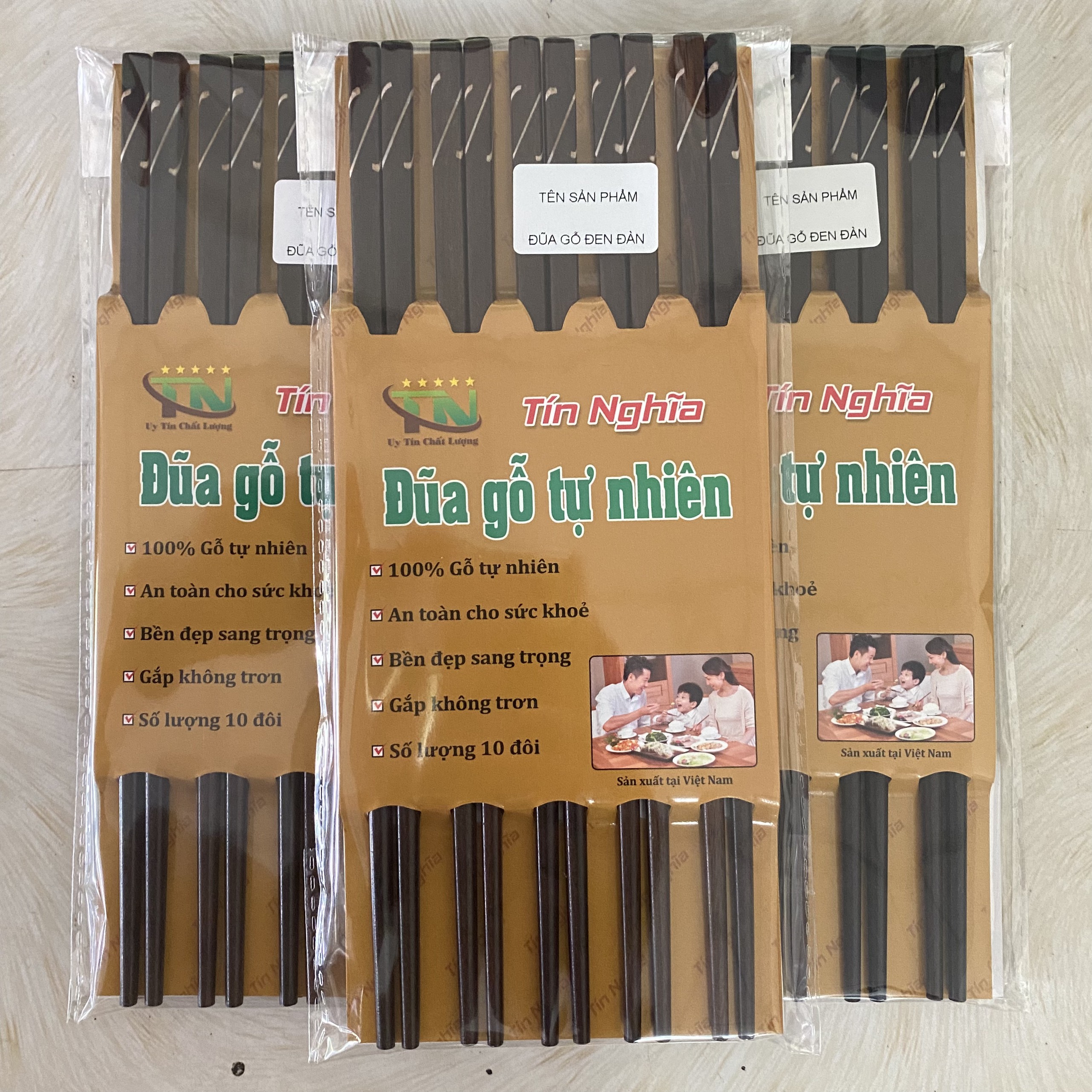 Đũa Gỗ Đen Đàn