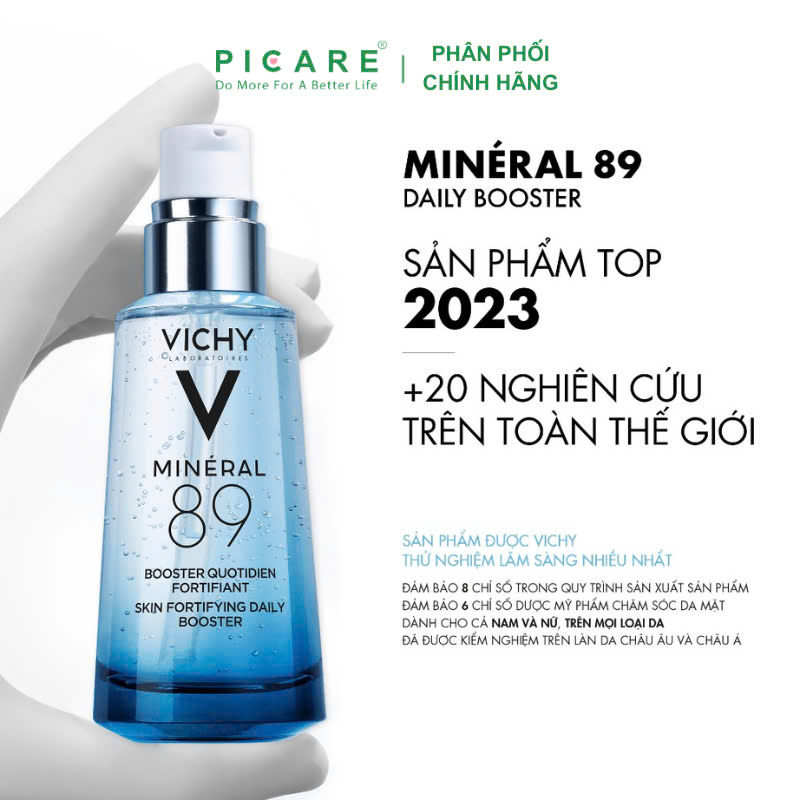 Tinh Chất Khoáng Cô Đặc Vichy Mineral 89 50ml