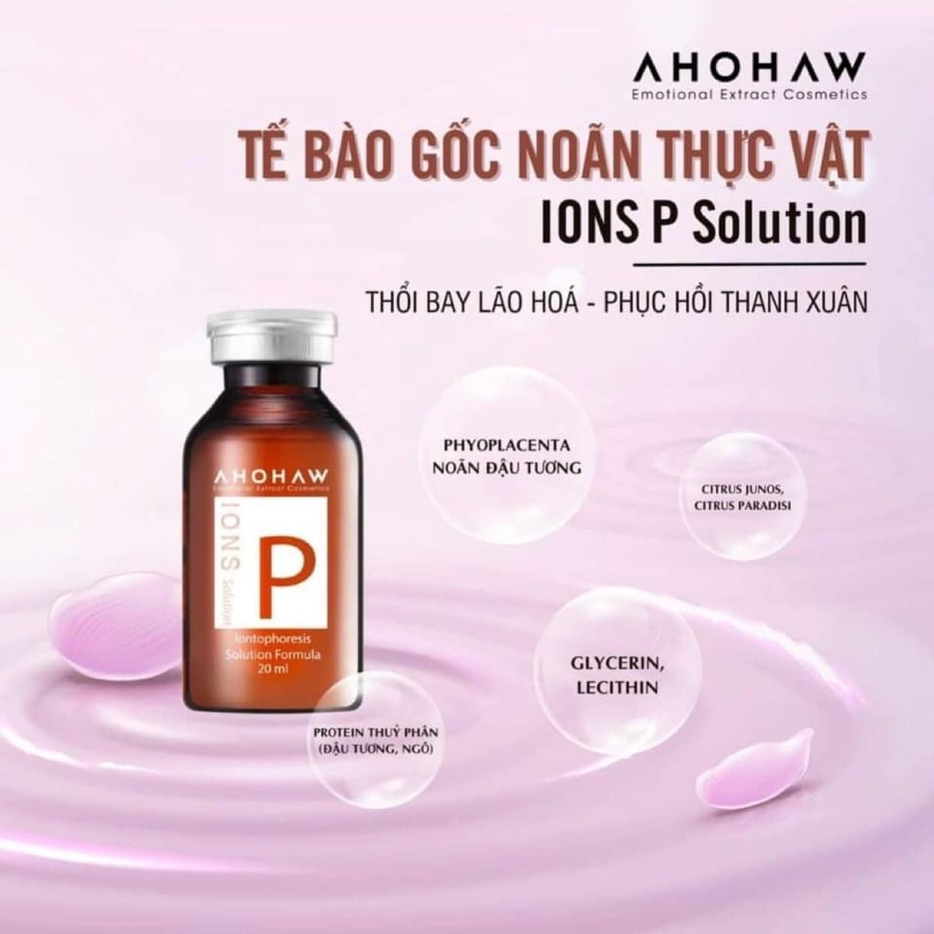 Tế bào gốc TRẺ HOÁ Ions P Ahohaw