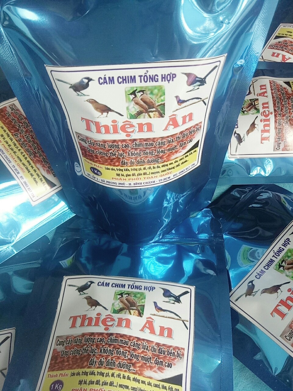 CÁM CHIM TỔNG HỢP  ( gói 500gr)