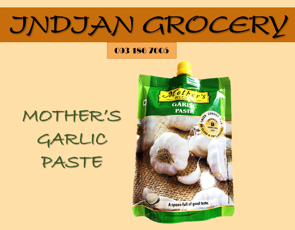 SỐT TỎI NGHIỀN - GARLIC PASTE 200GAM