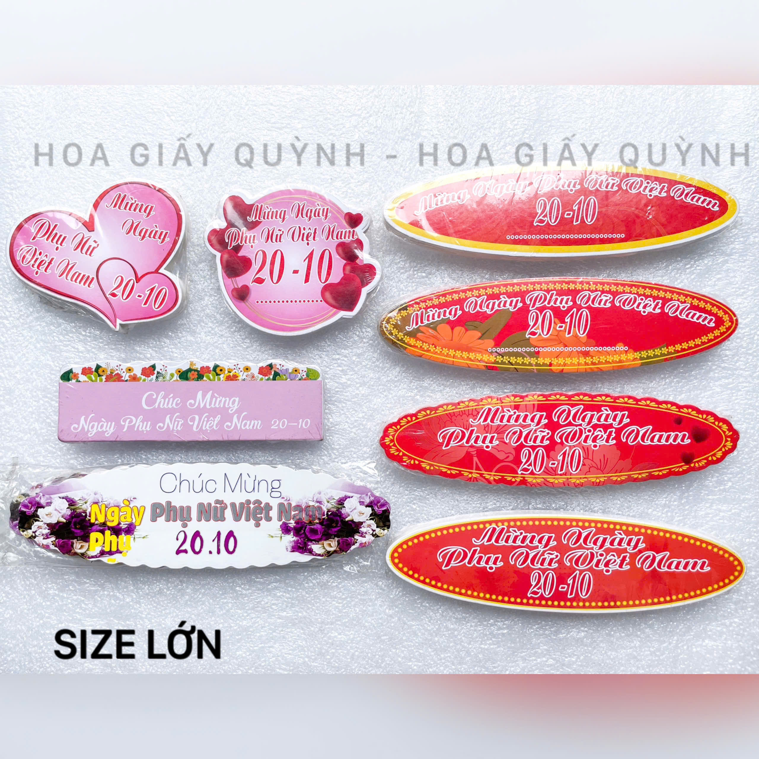 Thiệp Chữ Chúc mừng 20/10