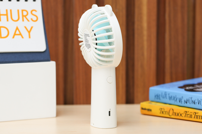 Quạt sạc mini Cosnmk003 Trắng