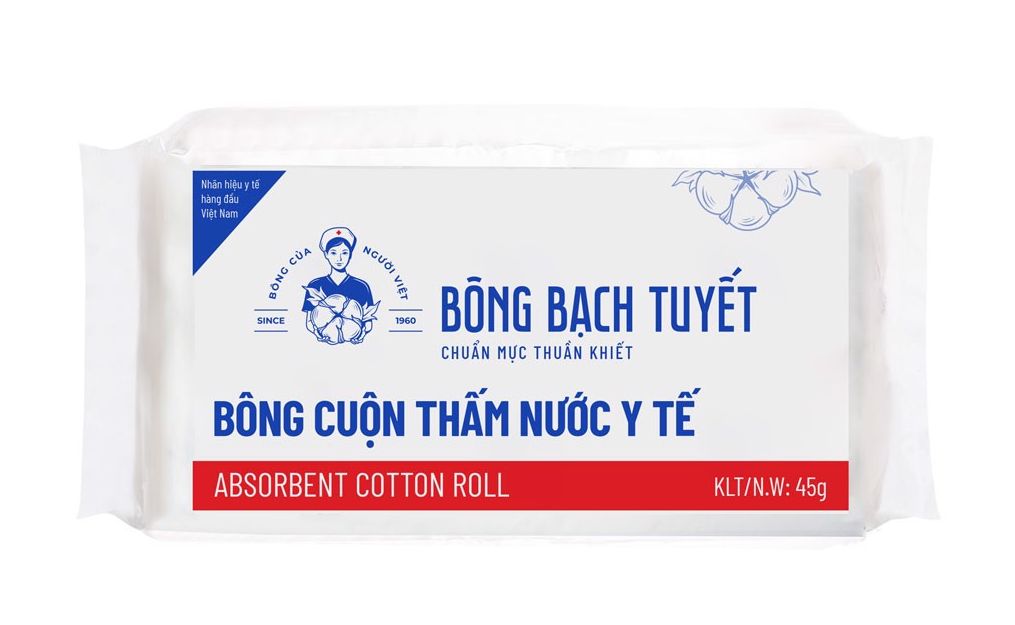 [HCM]bông gòn y tế bạch tuyết 45gram