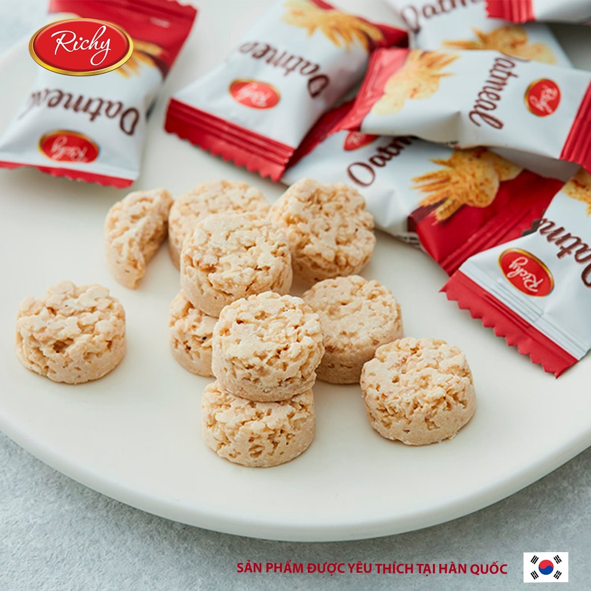 HOT - Giá TỐT Combo Bánh yến mạch Richy - 2 vị - MixASale