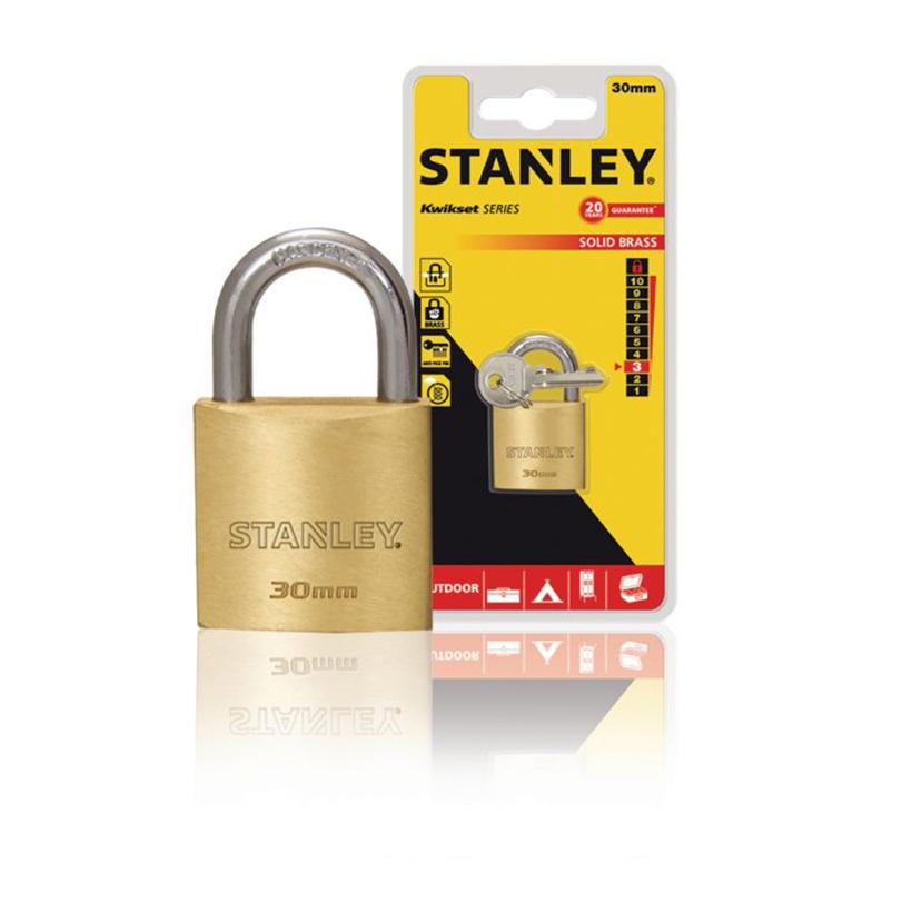 Ổ khóa Stanley S742-030 30mm standard Shackle.