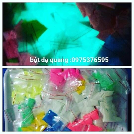 bột dạ quang phát sáng trong đêm gói 6gr,