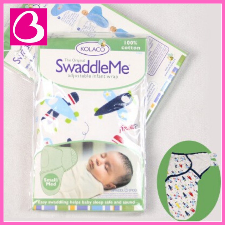 Chăn Ủ Kén Summer Infant SwaddleMe cotton Cho Bé