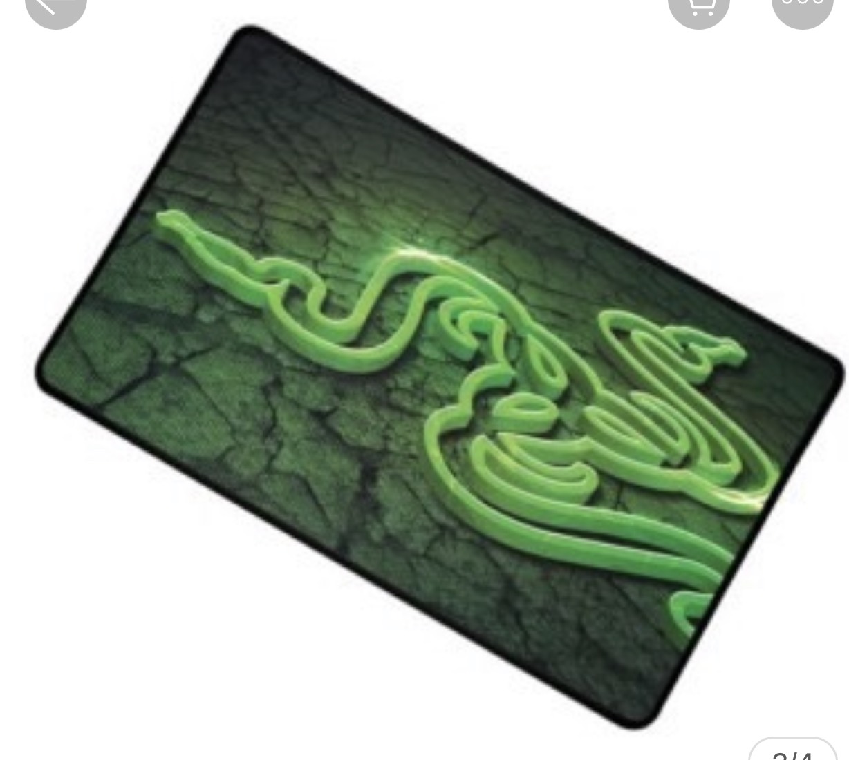 Lót chuột Kingmaster Q8 game may viền (21cm x 25cm x 1.7 mm)