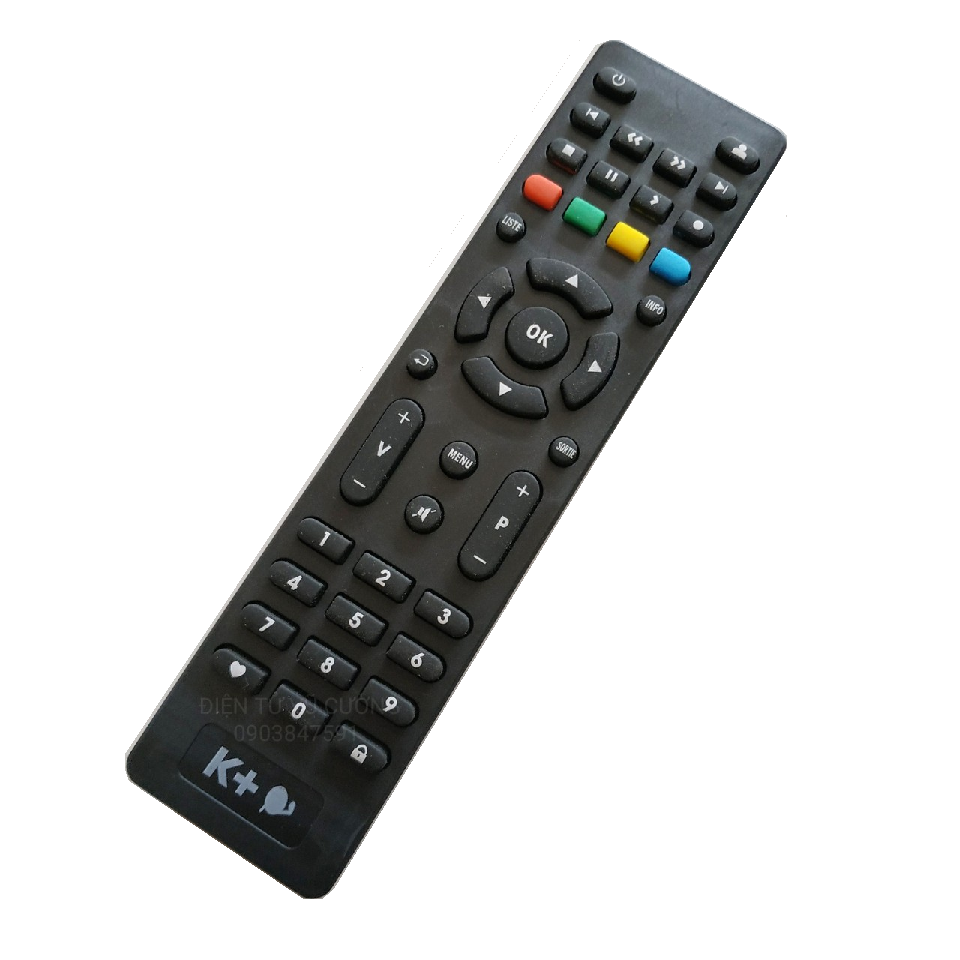 [HCM]Điều khiển đầu thu box K+HD
