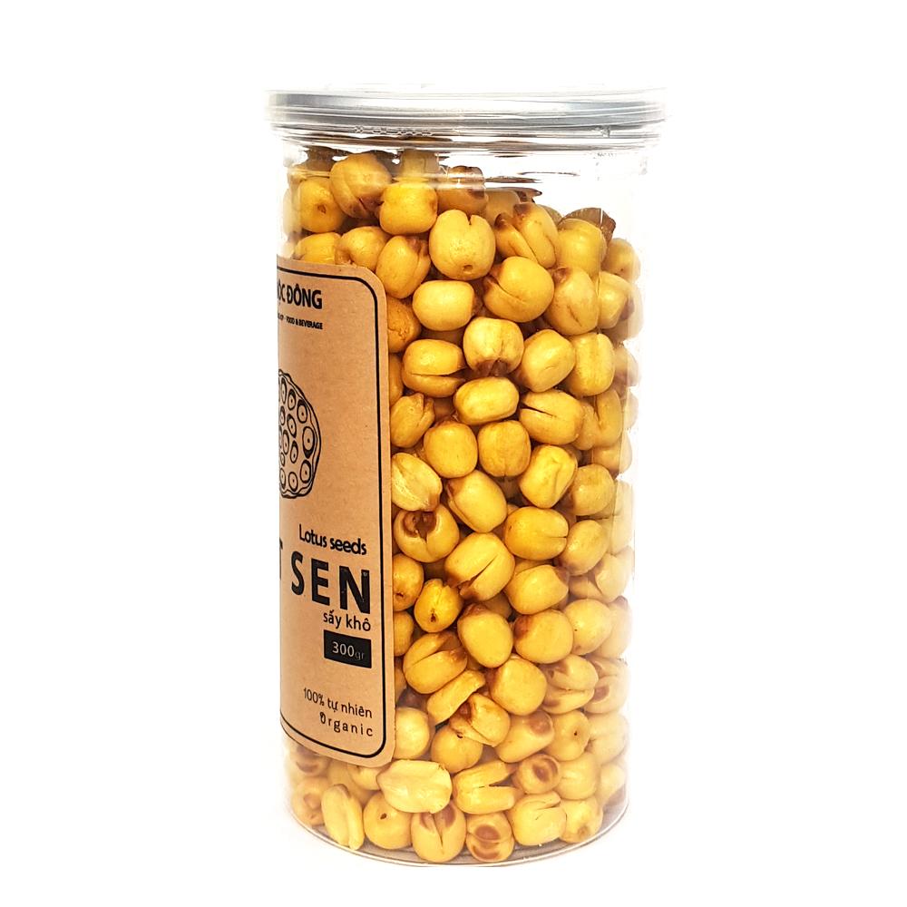 [Quà tặng Tết] Hạt sen sấy khô hộp 300gr