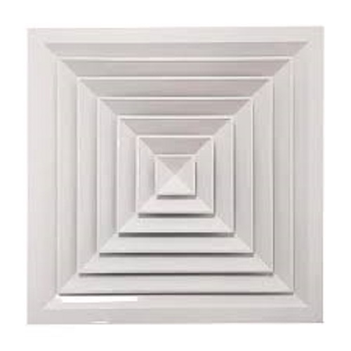 Cửa gió khuếch tán 600 x 600, miệng gió cấp điều hoà, miệng gió điều hoà thông gió, cửa gió vuông, nan gió khuếch tán