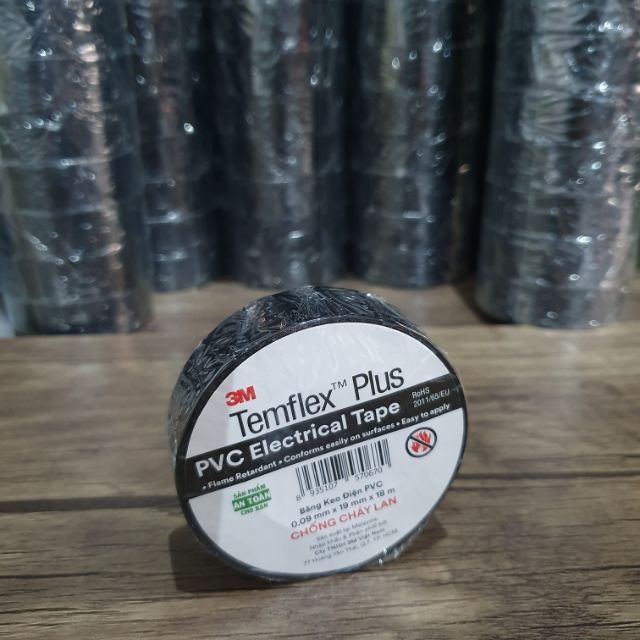 Băng keo điện chống cháy lan 3M Temflex Plus