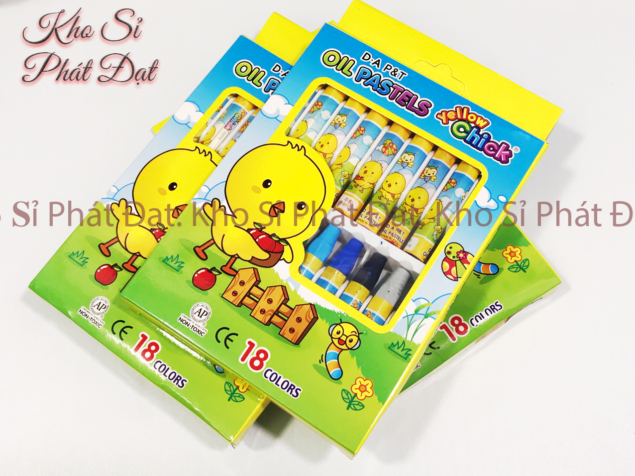 [HCM]SÁP DẦU D.A 18 MÀU GSTAR HÀN QUỐC