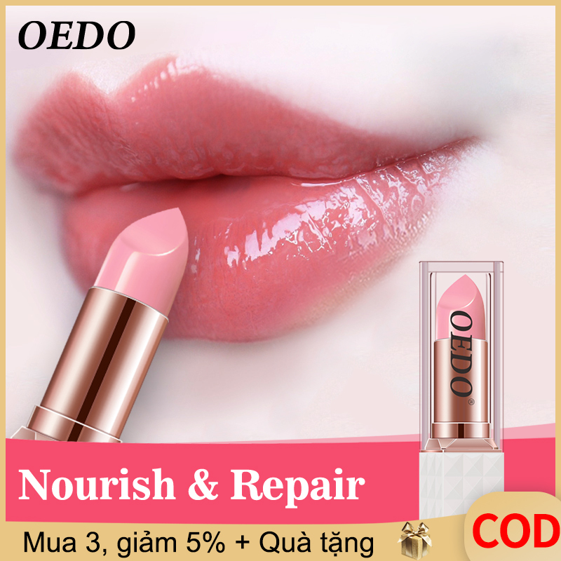 OEDO son môi Rose Peptide Son dưỡng môi cho nữ chống nứt nẻ giúp căng bóng đôi môi gợi cảm giá tốt - INTL nhập khẩu