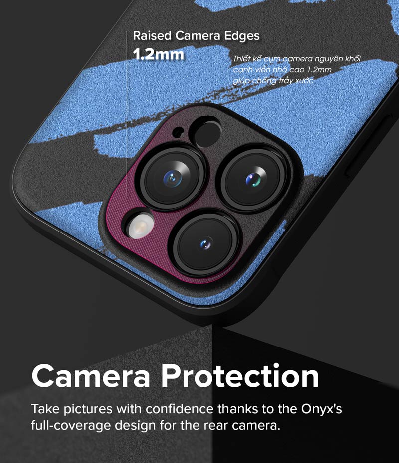 Ốp lưng iPhone 15 Pro Max/15 Pro/15 Plus/15 RINGKE Onyx Design