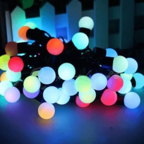 Dây đèn trang trí bóng bi đục tròn - Pingpong Light