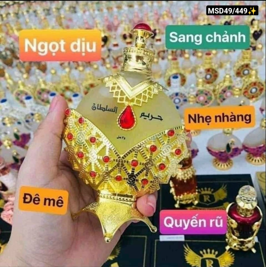 Tinh Dầu Dubai công chúa vàng Hareem Al Sultan 35ml
